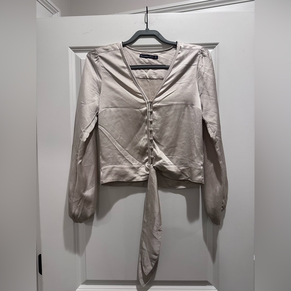 Abercrombie & Fitch Cream Blouse